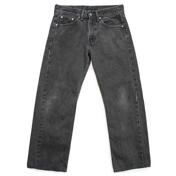 Levi'sリーバイス 505 ブラック デニムパンツ ペンキ飛び w29