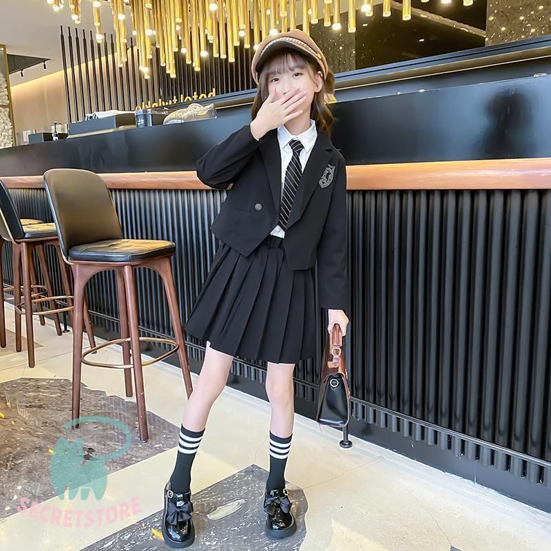 卒業式 女子 スーツ 小学校 ホワイト 3点セット 卒服 女の子 お