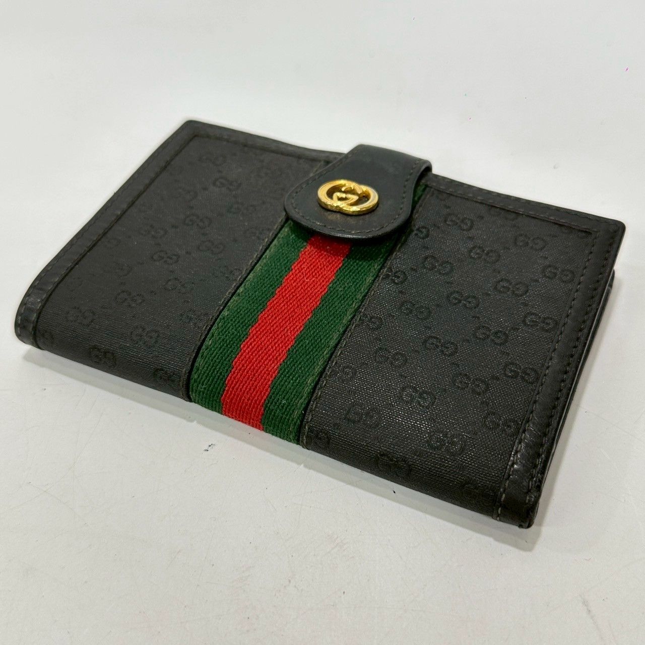 Gucci GG シェリーライン 二つ折り財布 財布 男 女 624 GUCCI （新品・未使用品）グッチ ウェブ シェリーライン 二