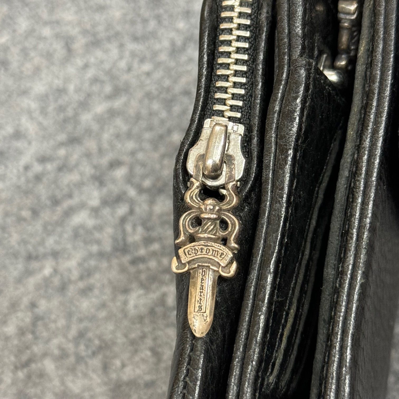 CHROME HEARTS BIG SPOON ビッグスプーン レザー ウォレット 財布 クロムハーツ 75112A1 - メルカリ