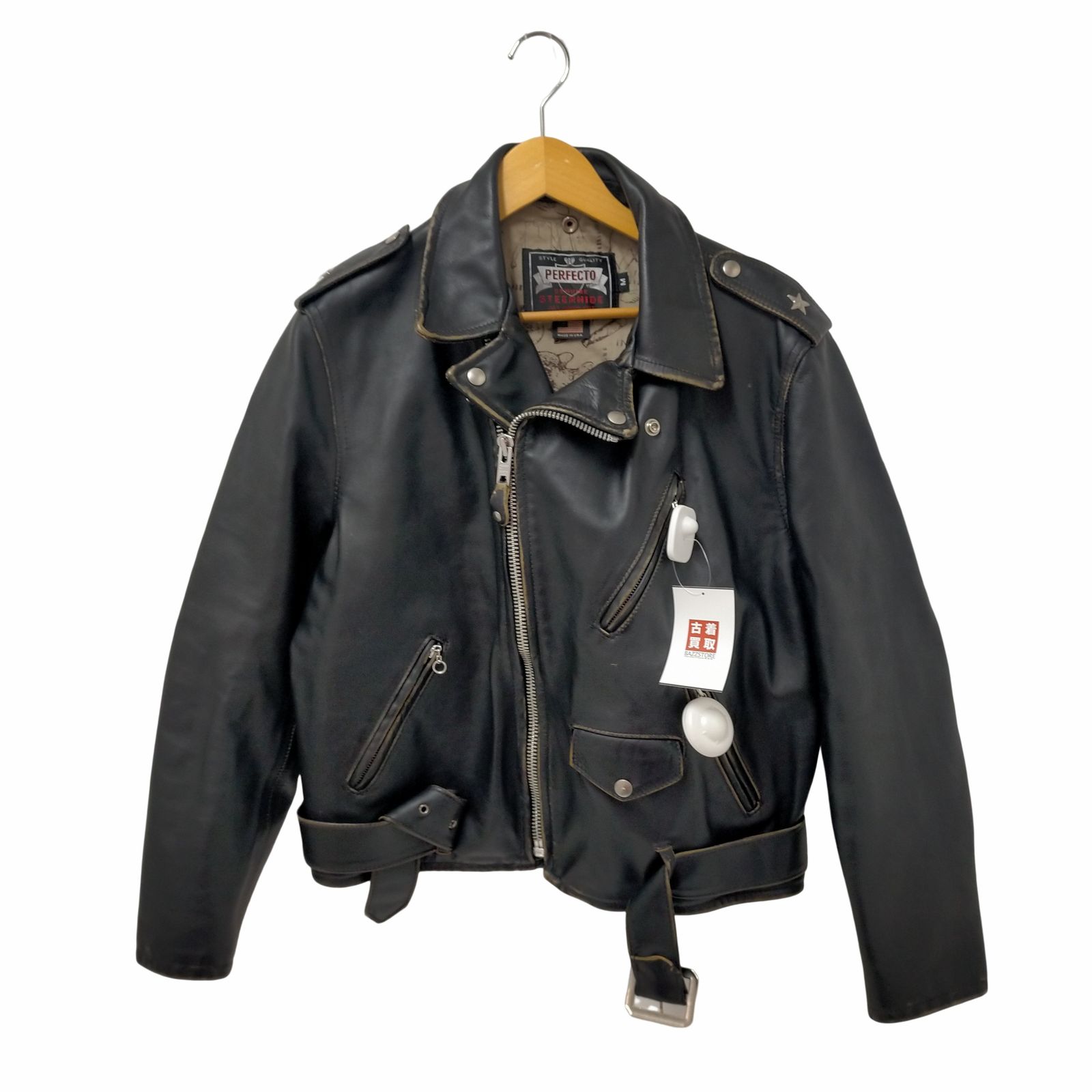 ショット Schott USA製 GLAD HAND & Co.コラボ ONE STAR RIDERS レザージャケット メンズ JPN：M -  メルカリ