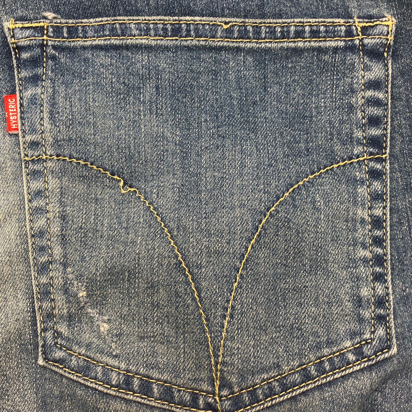 HYSTERIC GLAMOUR ヒステリックグラマー KPR加工 スリムデニム