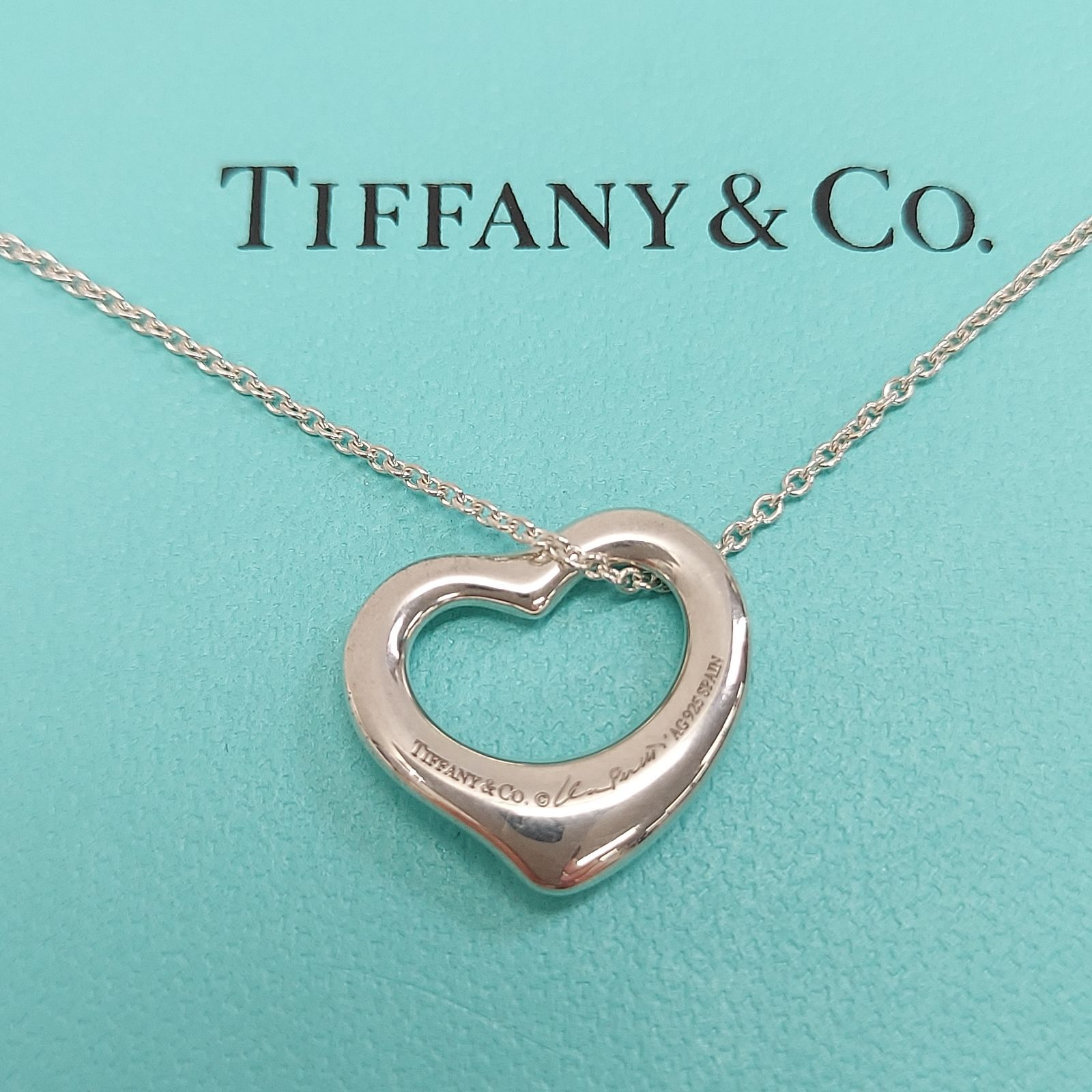 定番人気】ティファニー Tiffany ＆ Co. オープンハート ネックレス