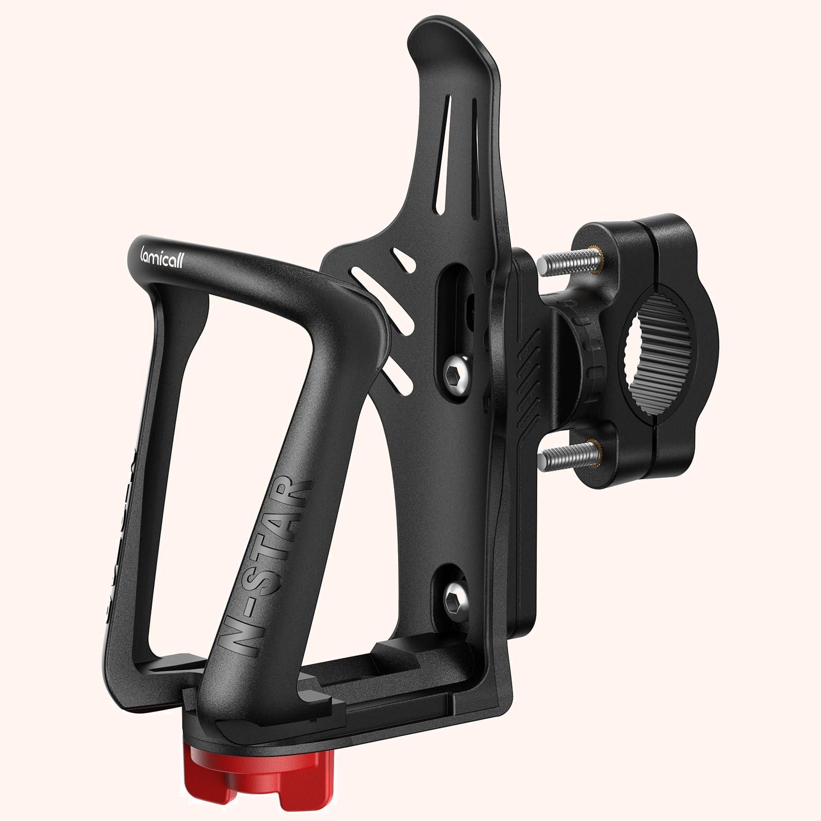みるくっく　STRONG HOLDボタン3点 Reach Will 水筒 480ml おでかけマグ ボトルホルダー付 （ 保温