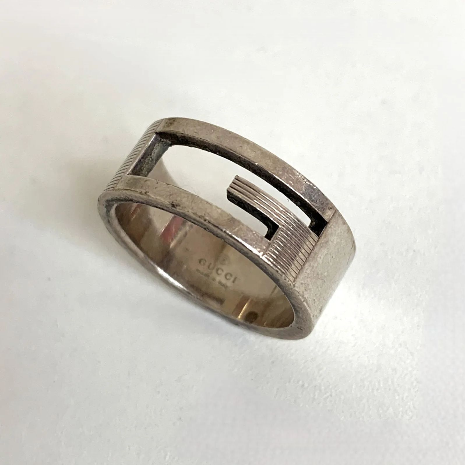 中古 925 指輪 17号 5jib0287ティファニー リング 1837ナロー シルバー925 17号中古