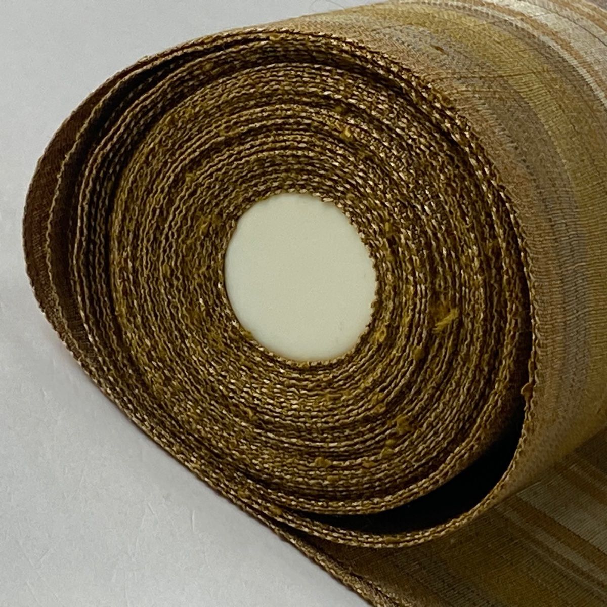 反物 秀品 紬 よろけ間道 茶色 正絹 【中古】 - メルカリ