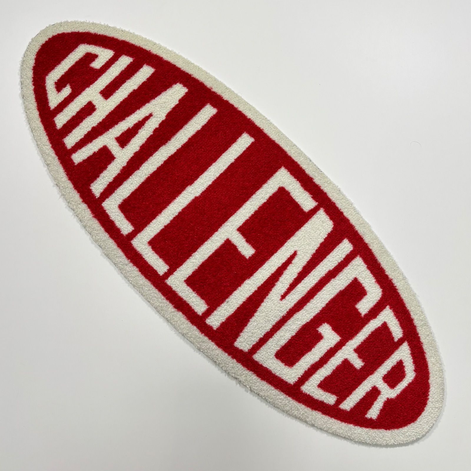 CHALLENGER OVAL LOGO MAT RED チャレンジャー ロゴマット 赤 WWW_USTAUSTRALIA_COM_AU