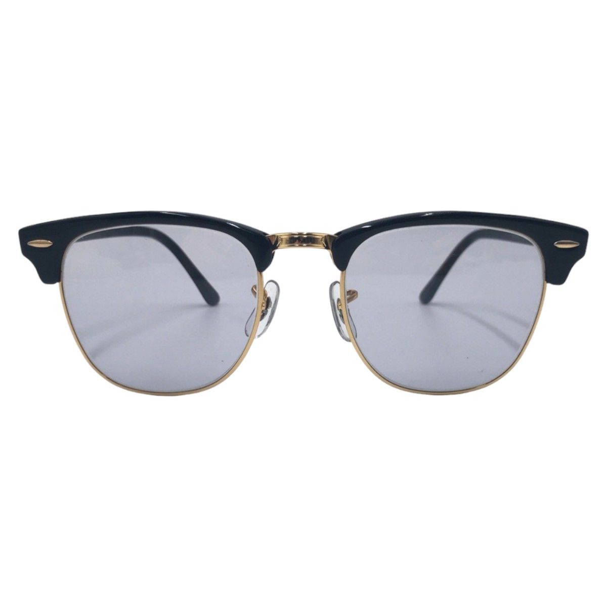 Ray-Ban RB2198 クラブマスター　サングラス ブラック/ゴールド CLUBMASTER CLASSIC Sunglasses in Black On Gold and G-15