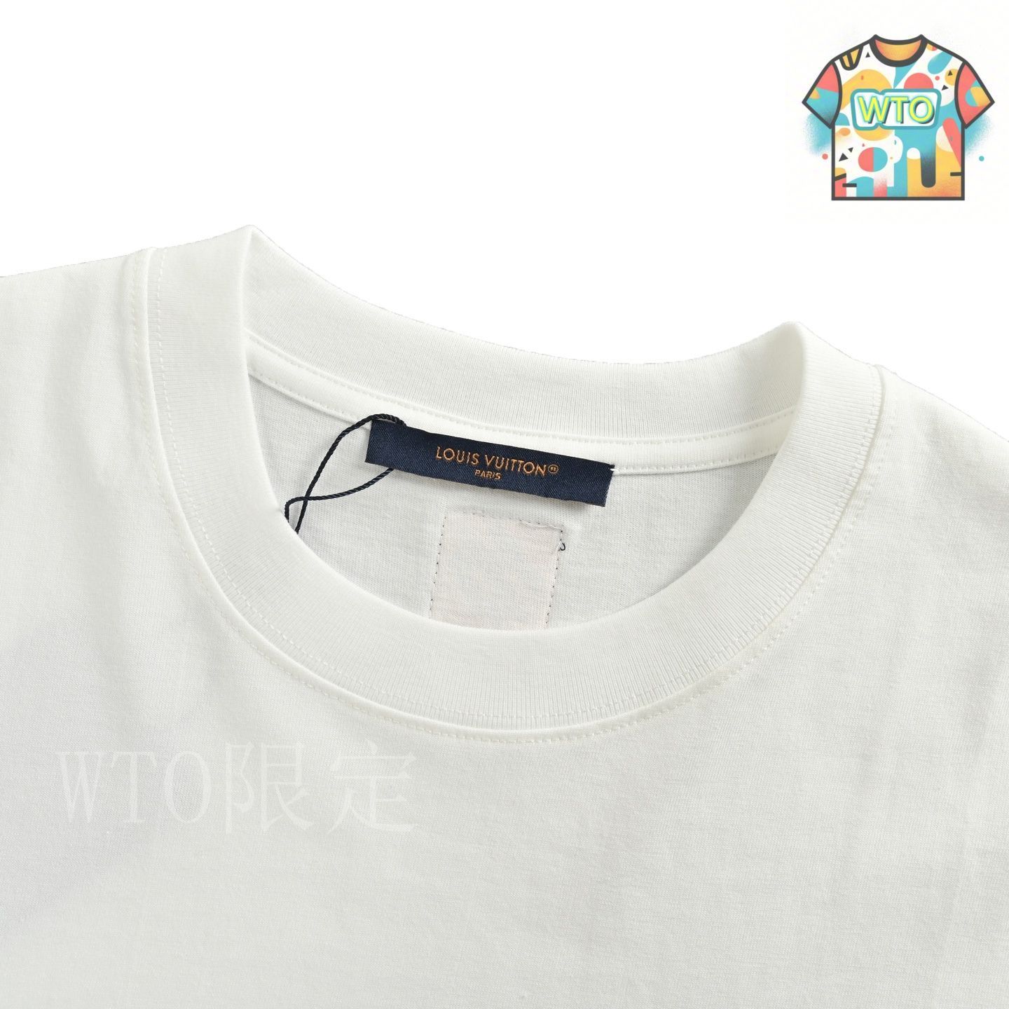 【マリンスタイル刺繍ロゴポケット】Louis Vuitton Tシャツ マリンスタイル刺繍ロゴポケット】Louis Vuitton Tシャツ (Louis