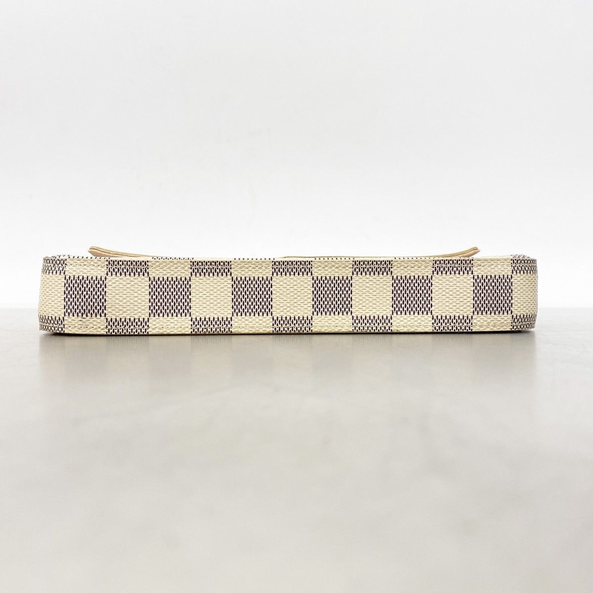 5ma0538】ルイヴィトン ショルダーウォレット ダミエ・アズール  