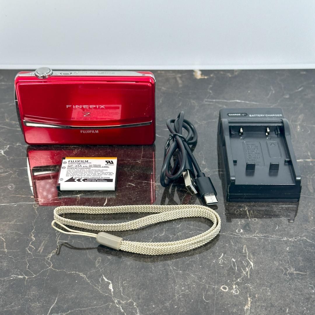 FUJIFILM FINEPIX Z90 レッド - メルカリ