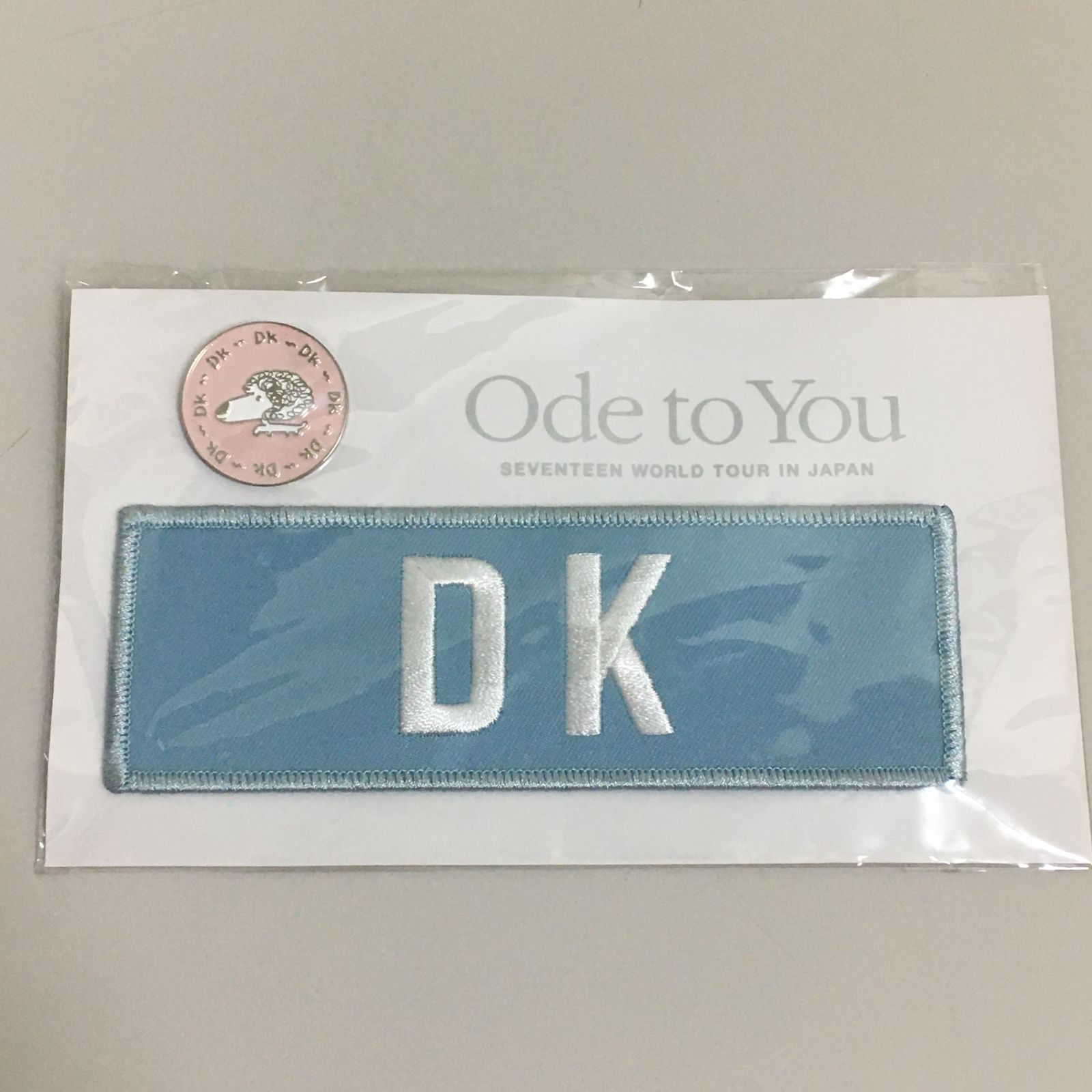 三沢店】 seventeen ode to you ドギョム ワッペン ピンバッジ