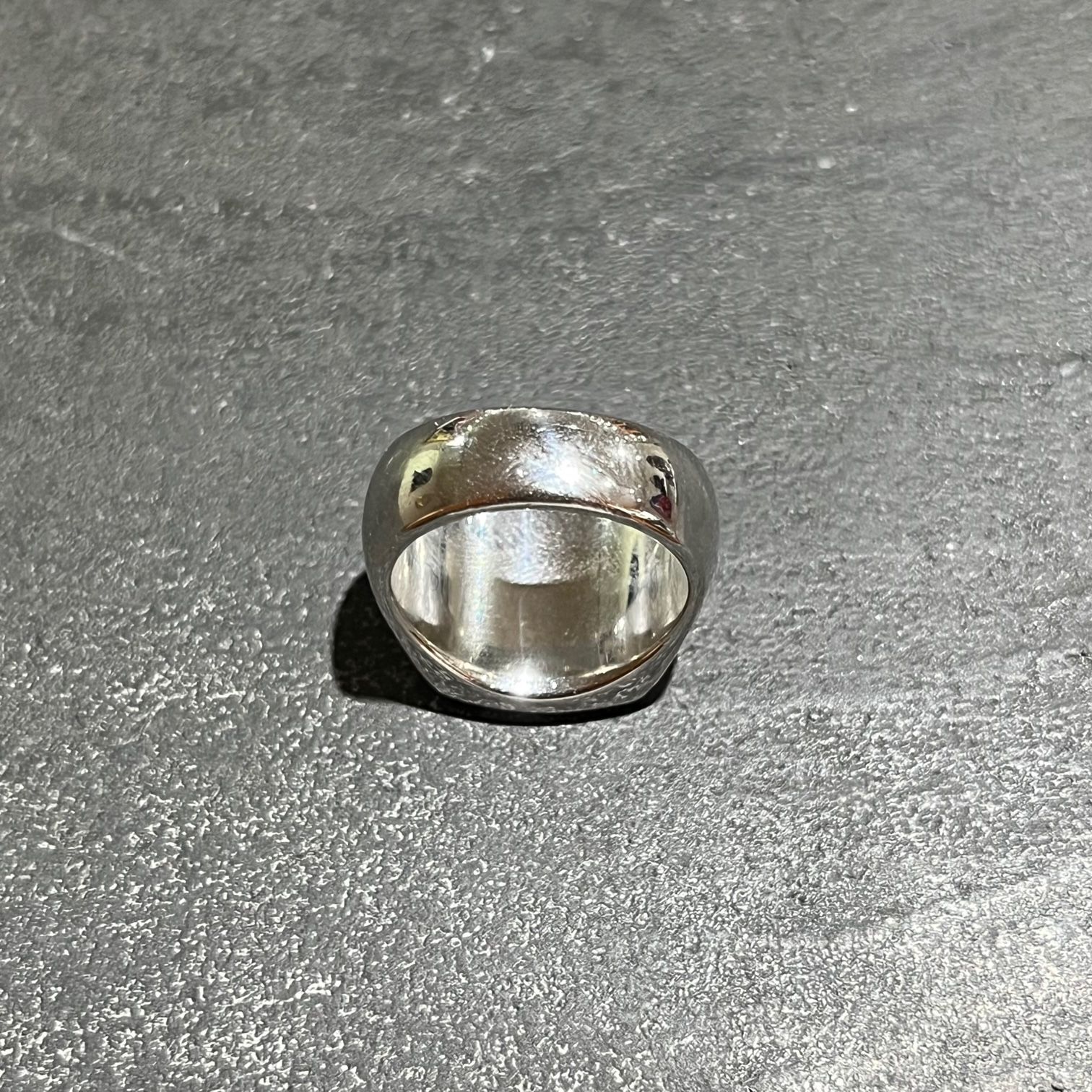 定価57200円 TOM WOOD Cushion White Agate Ring クッションホワイト 