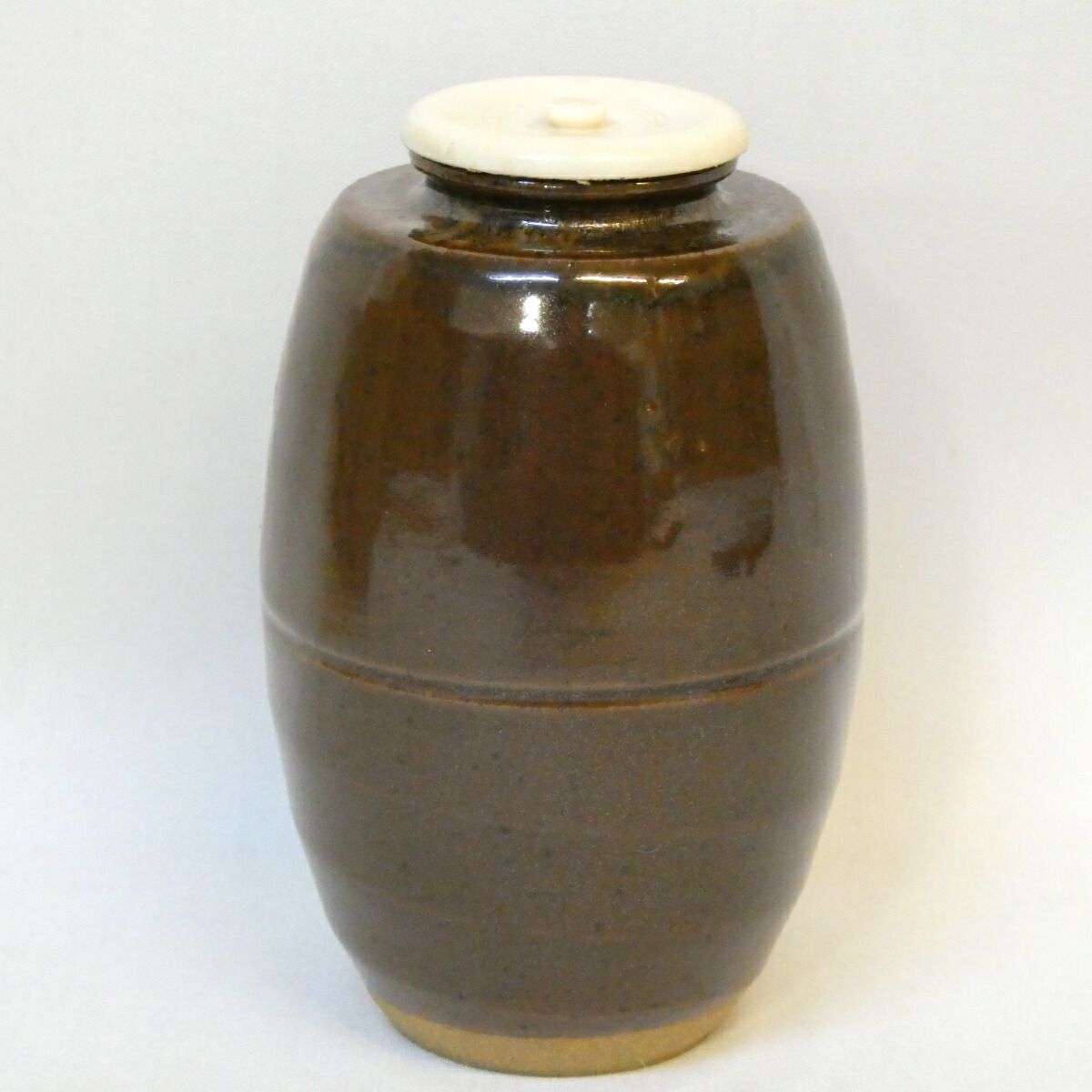 瀬戸釉 肩衝茶入