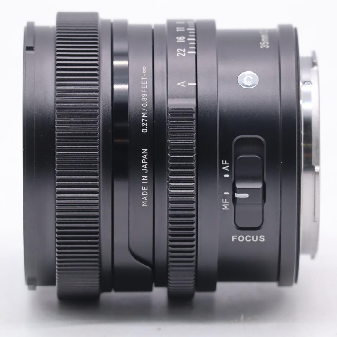 【ほぼ未使用】SIGMA シグマ Lマウント 35mm F2 DG DN Amazon | SIGMA シグマ Lマウント レンズ 35mm F2 DG DN 単焦点 標準