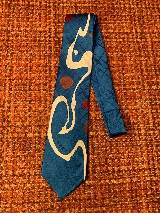 ☆ 岡本太郎 ネクタイ 未使用 silk ⑤ - メルカリ