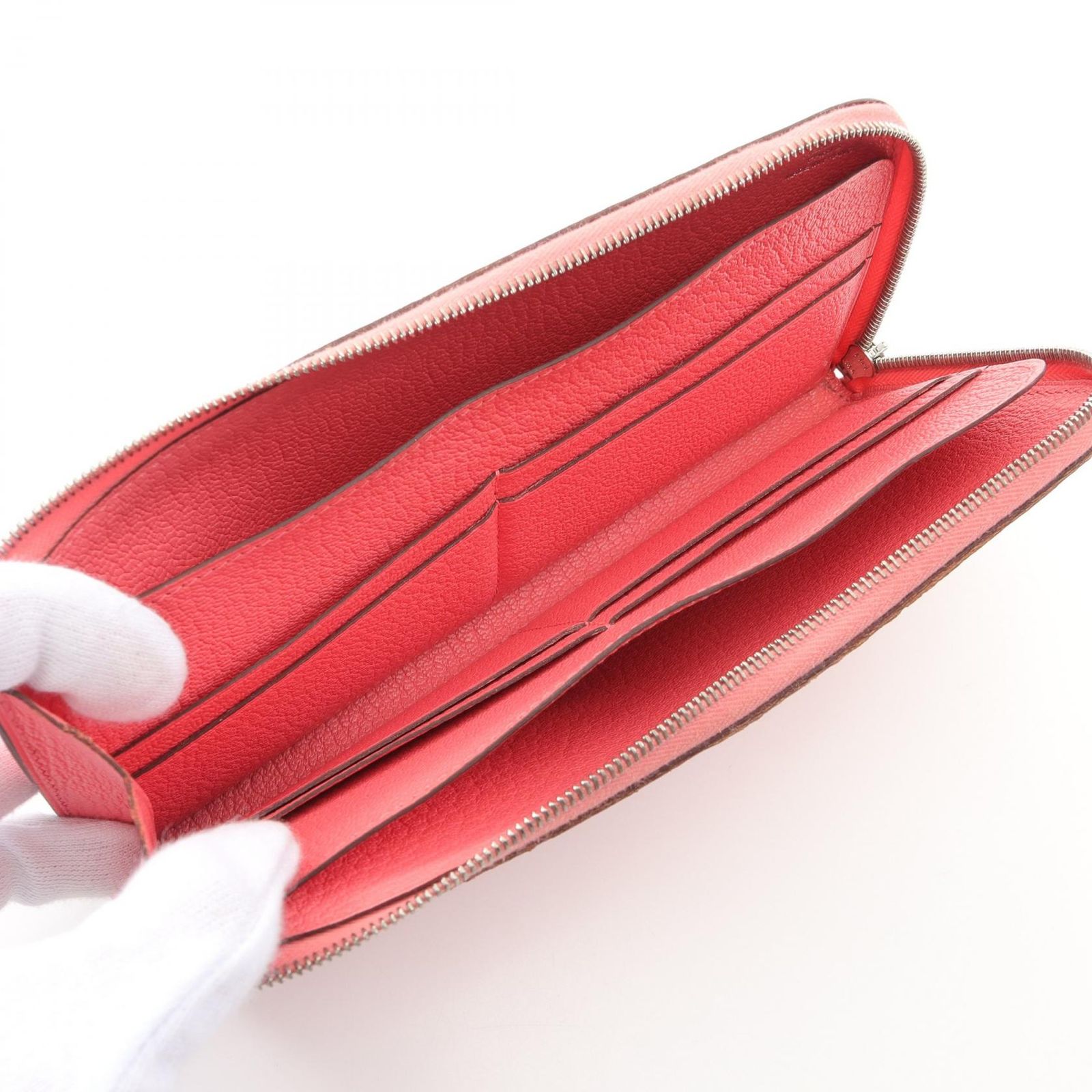HERMES L型ファスナー長財布