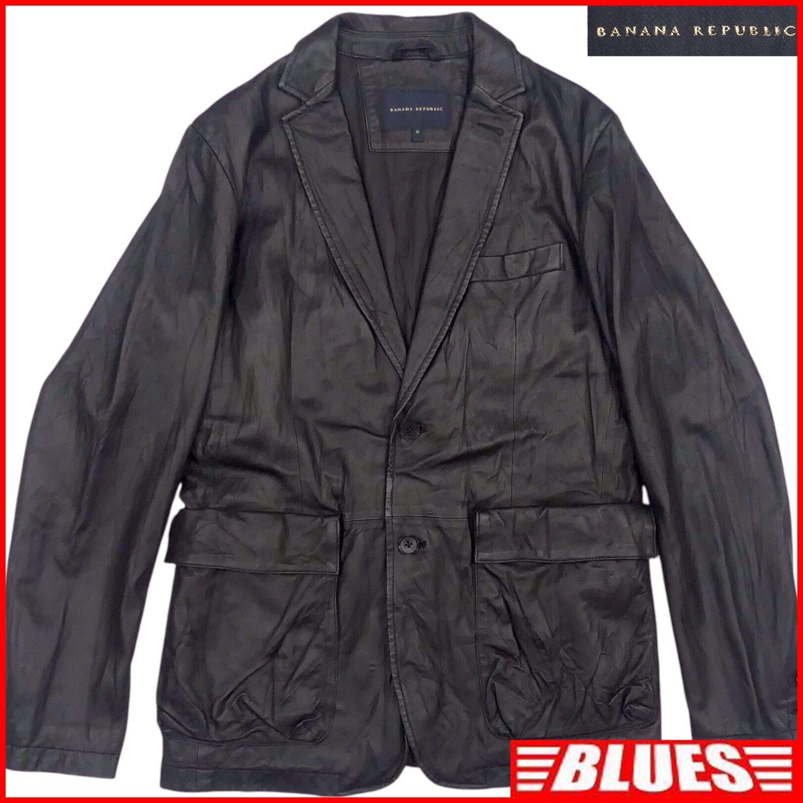 柔らかラムレザー】フライトジャケット ブラウン インナー ジップポケ