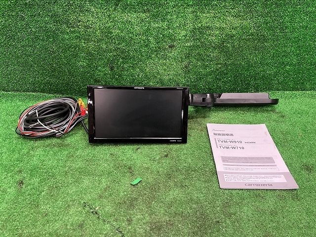 リアモニター ヘッドレスト用ブラケット付 取扱説明書付 カロッツェリア TVM-W910