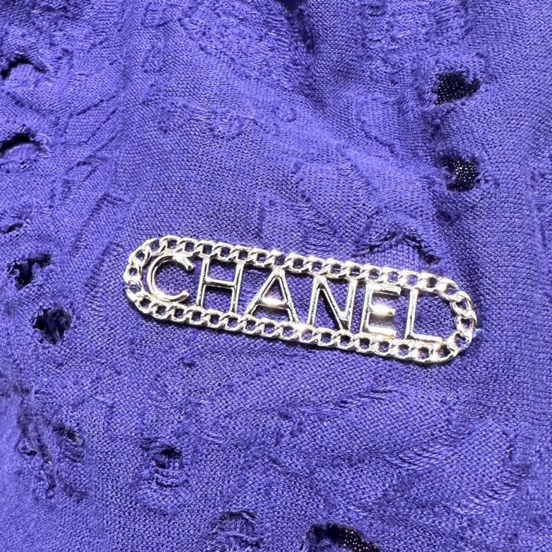 シャネル CHANEL ココマークパンチングカットソー P62962 コットン