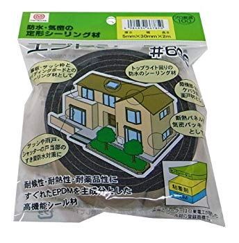 (未使用･未開封品)　まつうら工業 気密防水用パッキン エプトシーラー#686 厚み5mm 幅30mm 長さ2m vf3p617 未使用・未開封品) まつうら工業 気密防水用パッキン エプトシーラー