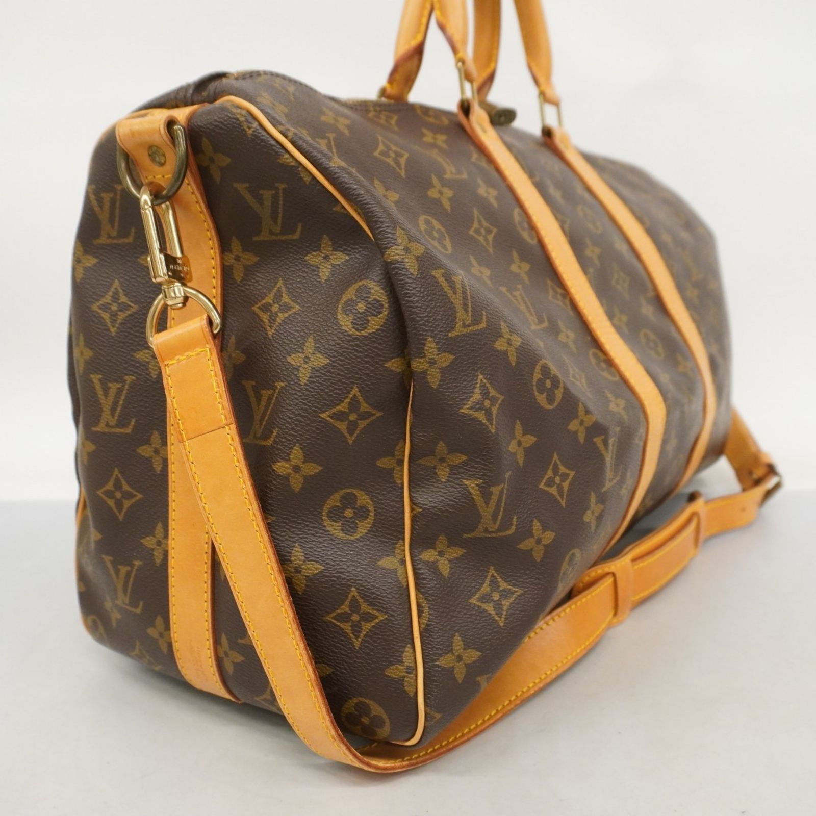 ルイ ヴィトン Louis Vuitton ルイ ヴィトン ボストンバッグ モノグラム キーポルバンドリエール45 M41418 ブラウンメンズ レディース