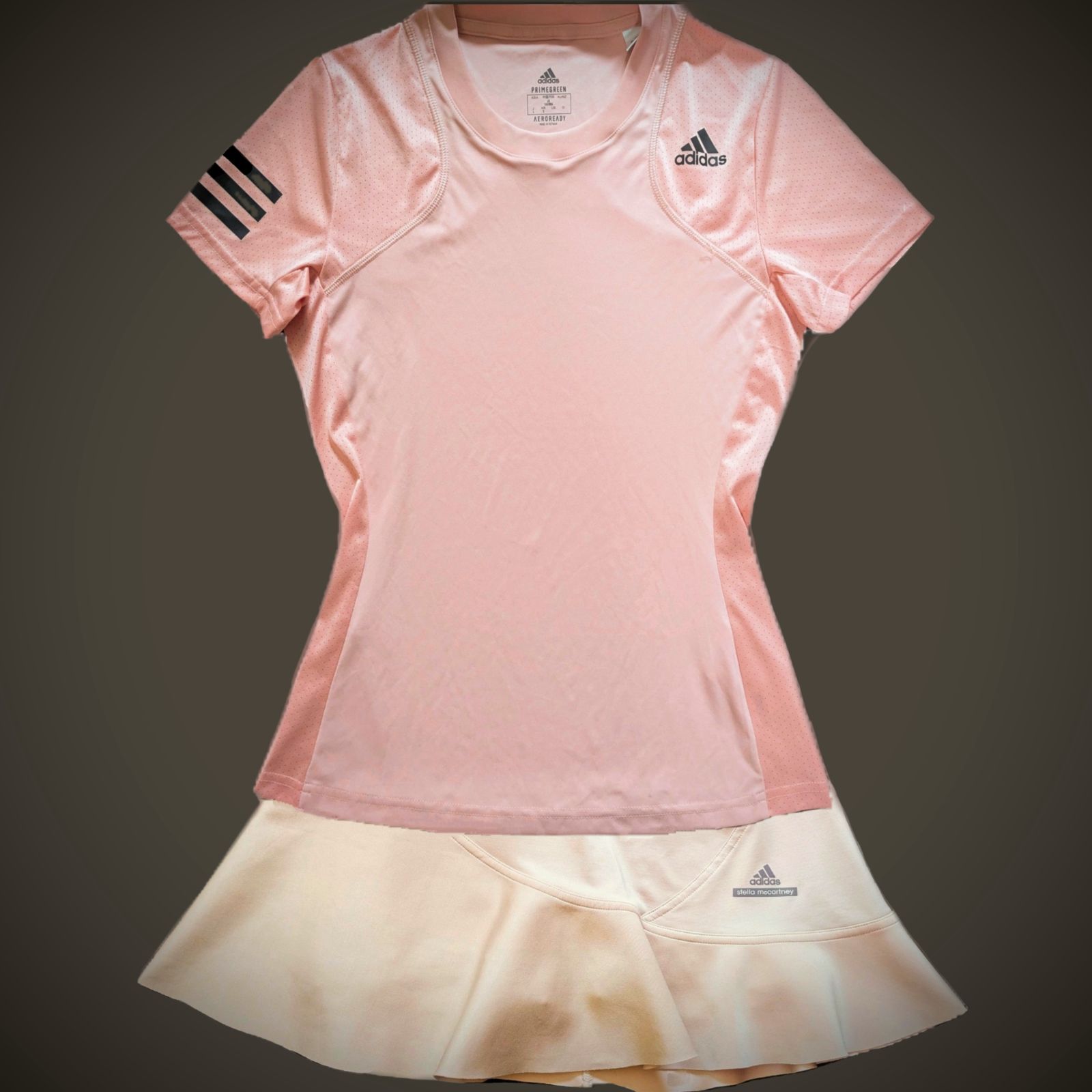adidas シャツ. ステラマッカートニー スコート 上下セット M adidas by Stella McCartney ステラマッカートニー テニス