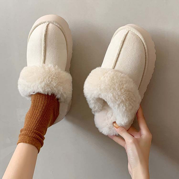 UGG アグ ベージュ シープスキンムートンブーツ サンダル ファー