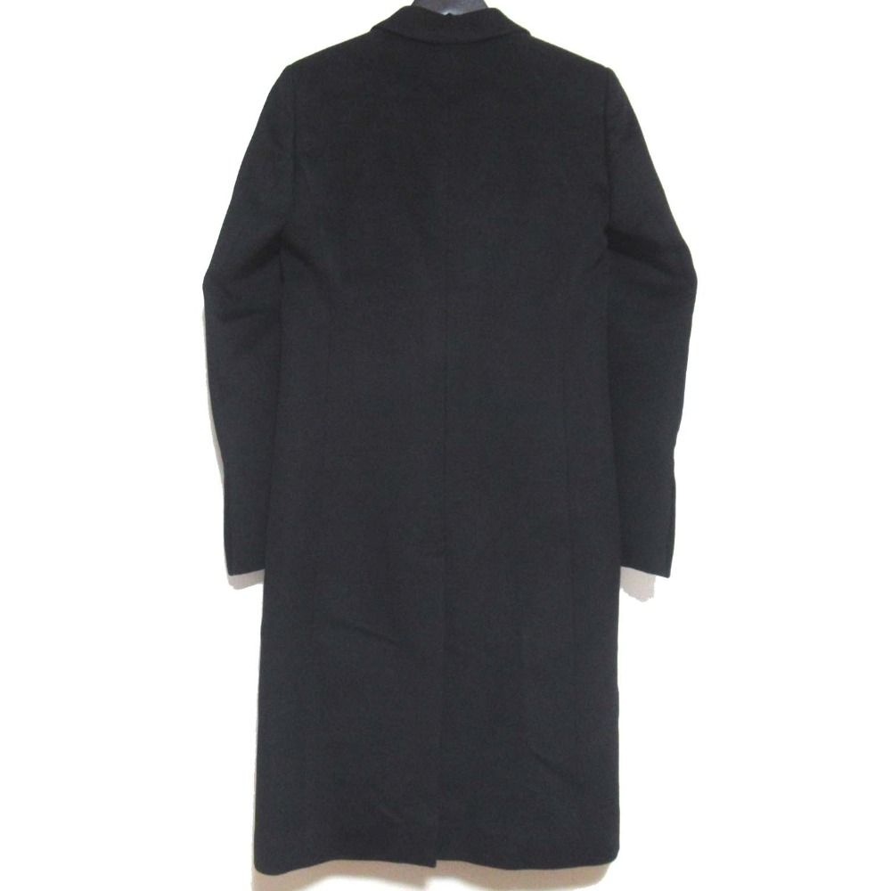 GUCCI チェスターコート　黒　36 美品 GUCCI グッチ ウール シングル チェスターコート サイズ36