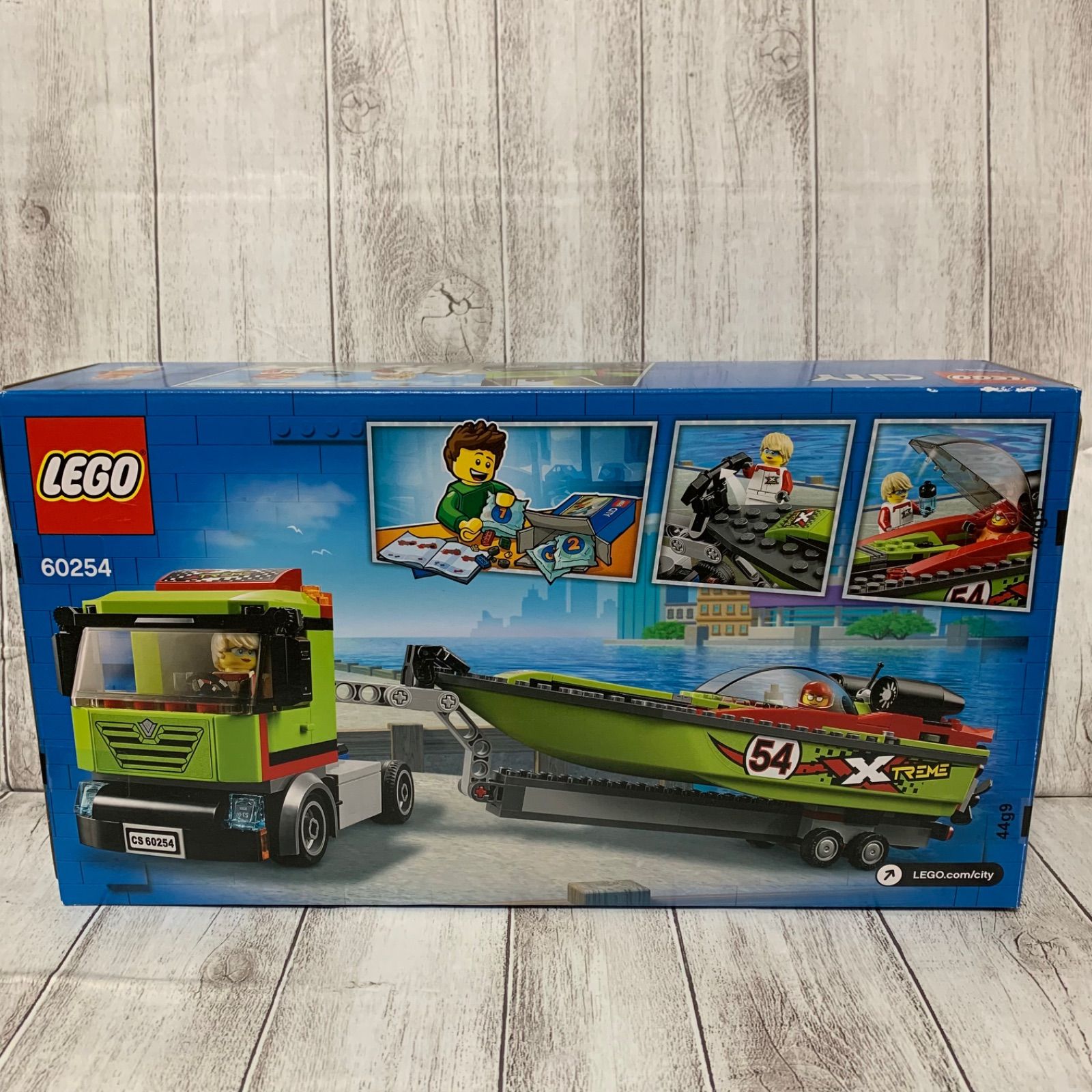 新品】レゴ(LEGO) シティ レースボート輸送車 60254 - メルカリ