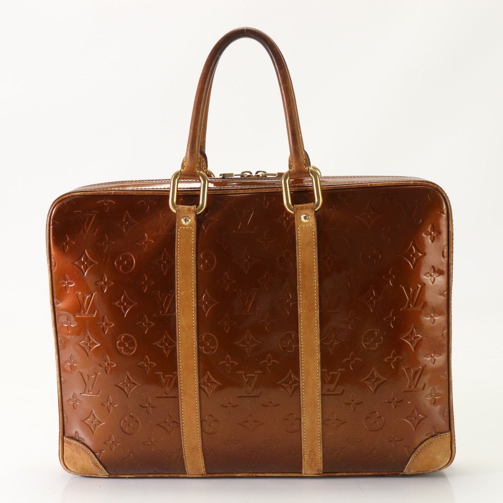 ルイヴィトン モノグラム ヴェルニ ヴァンダム M91125 レザー