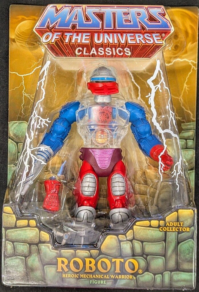 MATTEL CLASSICS MASTERS OF THE UNIVERSE ROBOTO N6445