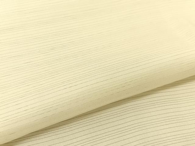 平和屋着物＊夏物 長襦袢 変わり絽 鳥の子色 正絹 逸品 BAAU3479hj