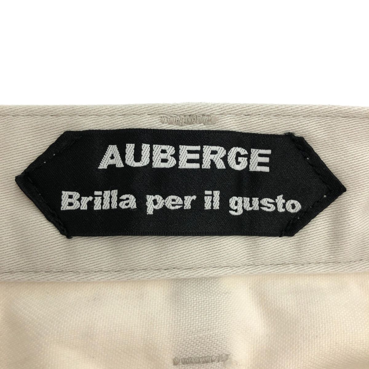 AUBERGE オーベルジュ×ブリッラペルイルグースト ピケ パンツ サイズ 