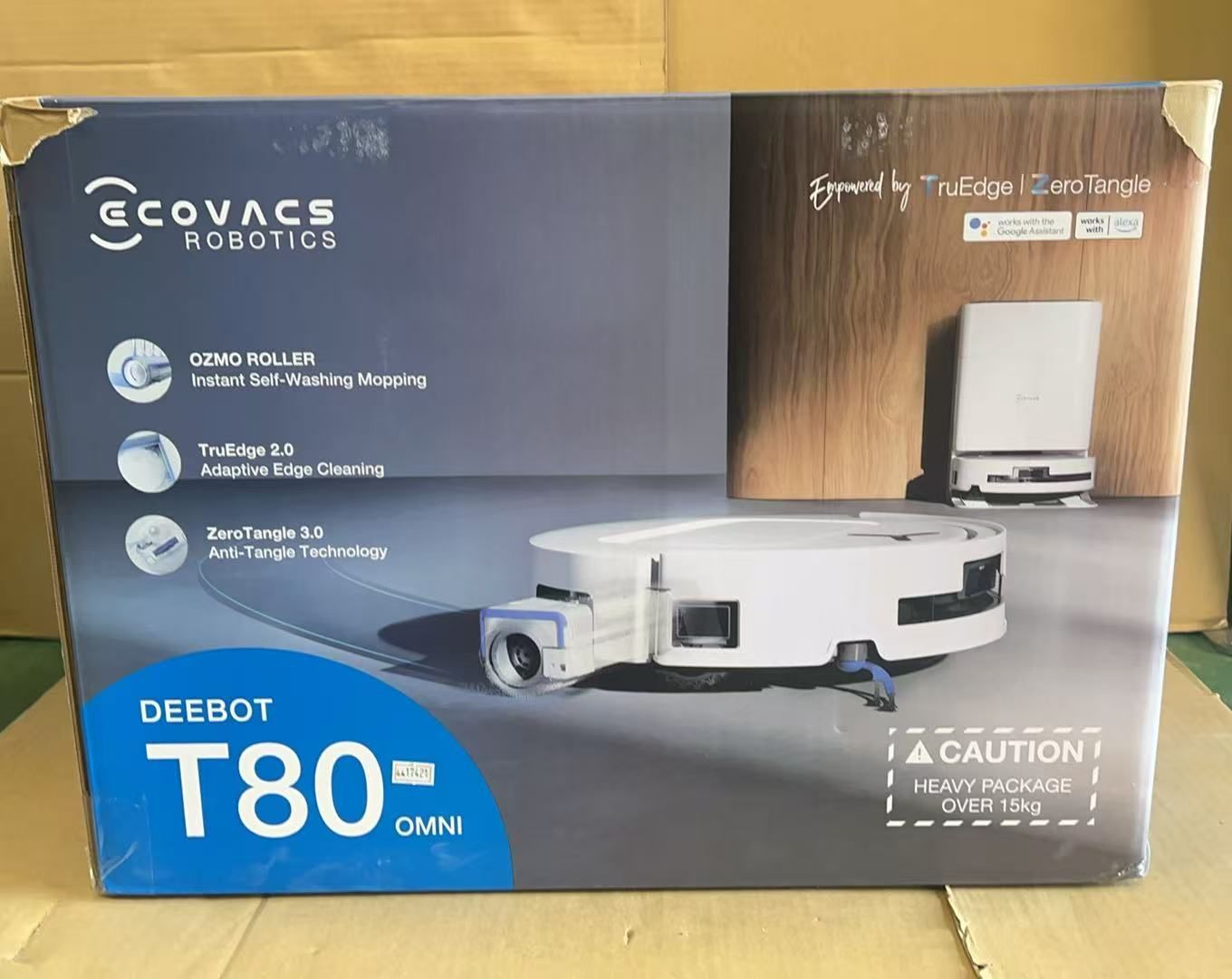 済 最新 ECOVACS DEEBOT T80 OMNI ロボット掃除機 4417421