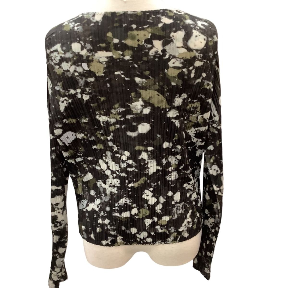 ♪♪ISSEY MIYAKE イッセイミヤケ PLEATS PLEASE カットソー 総柄 SIZE  