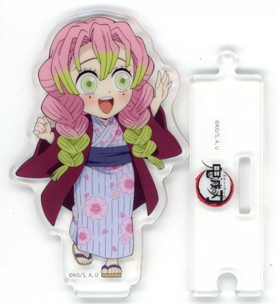 中古】アクリルスタンド・アクリルパネル 甘露寺蜜璃(ピンク髪) 「鬼滅