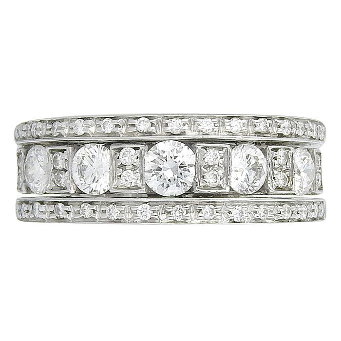 DAMIANI ダミアーニ ベルエポック ダイヤ リング K18WG 750 ホワイト