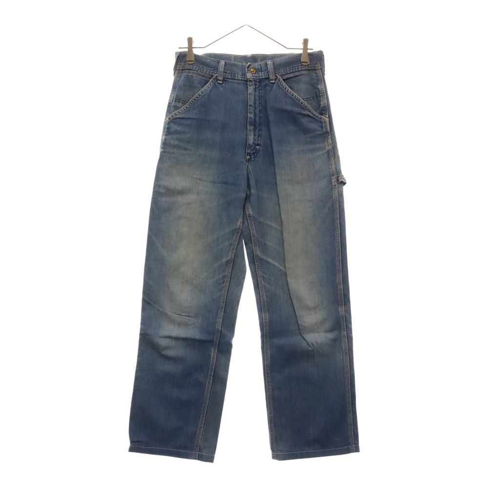 70s lee デニム　42talon リー　ヴィンテージ  usa製 LEE (リー) 70s VINTAGE USA製 42TALONジップ デニムペインター