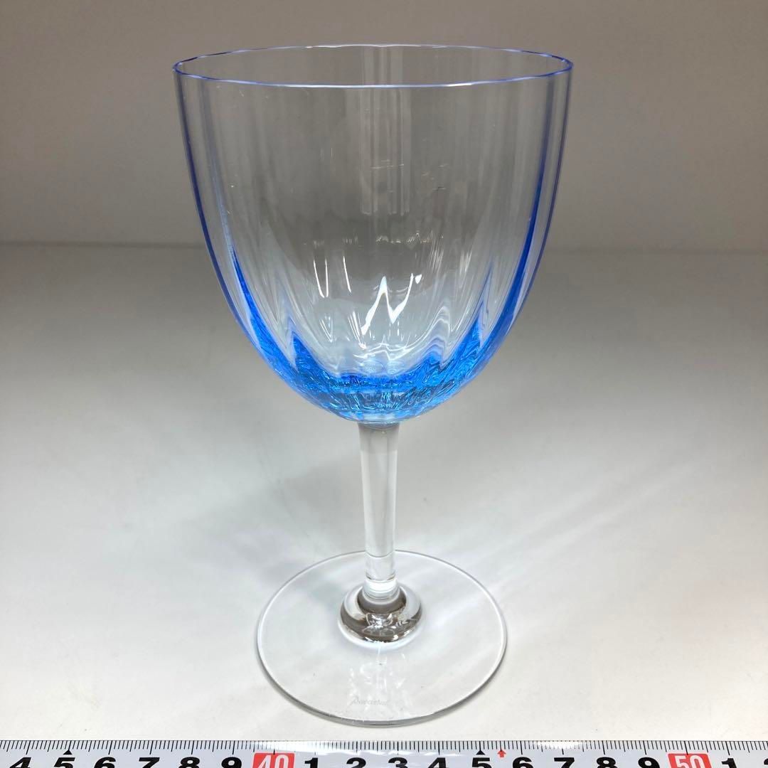 バカラ アクアレーユ ワイングラス 高さ15.7㎝ 東 Y5-0407
