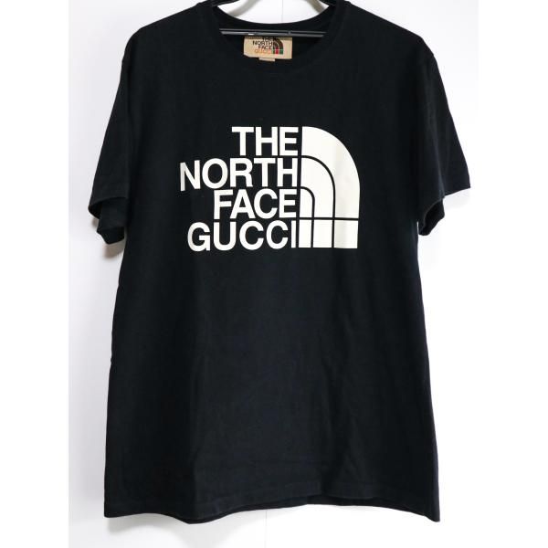 GUCCI x THE NORTH FACE グッチ x ノースフェイス コラボ 黒 ブラック