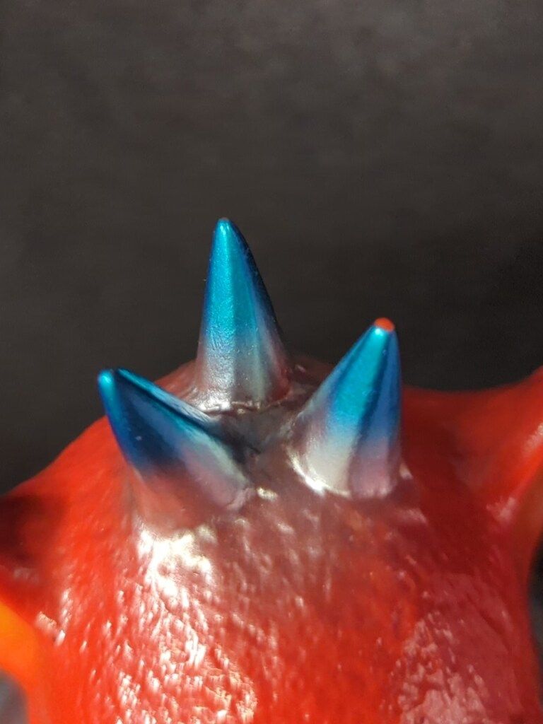 ZOLLMEN バジラの息子 食いしん坊怪獣 マンチー 赤成型