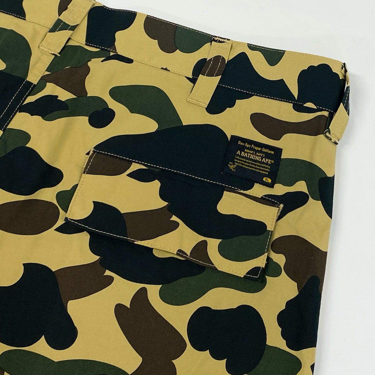 AAPE by A BATHING APE】ウエスト ロゴ カモ ボクサーパンツ