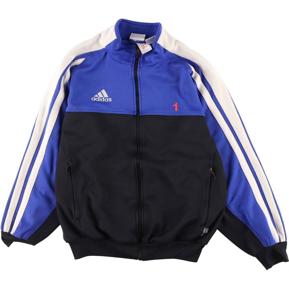 古着 90年代 アディダス adidas ジャージ トラックジャケット メンズM 