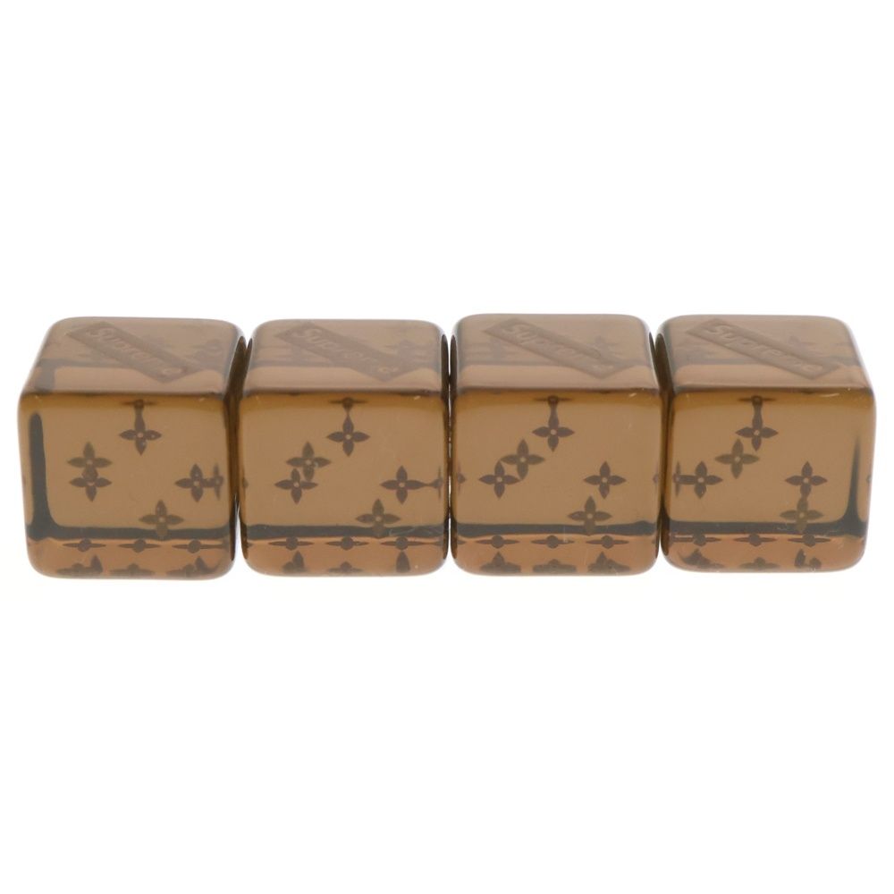 未使用品 Louis vuitton supreme サイコロ キーチェーン ルイ・ヴィトン(LOUIS VUITTON)ルイ・ヴィトン サイコロ キーホルダー