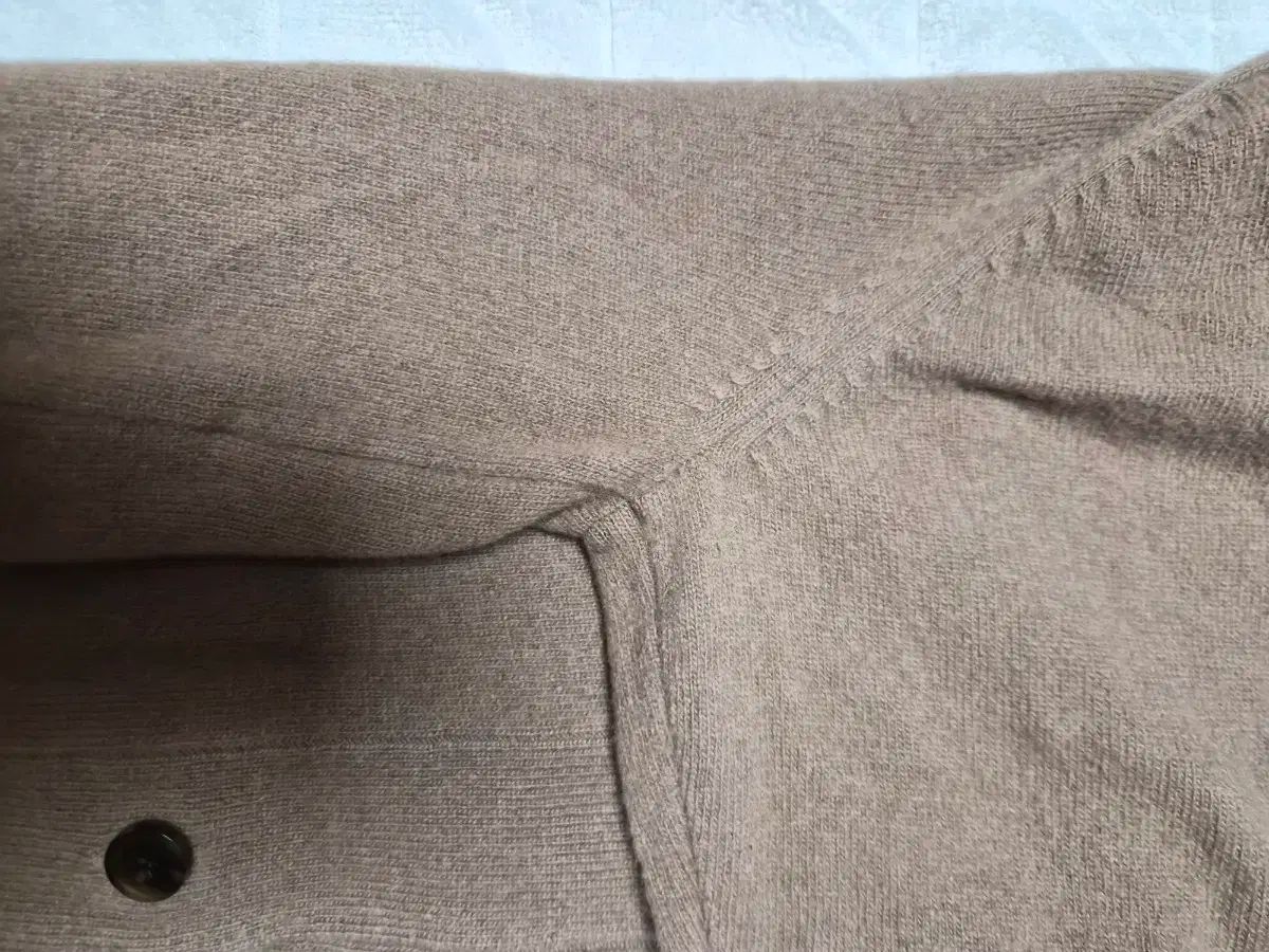 GUILT 罪悪感なし 茶色 ウールカシミア カーディガン WWW_NOITHATQUANGTHANH_NET