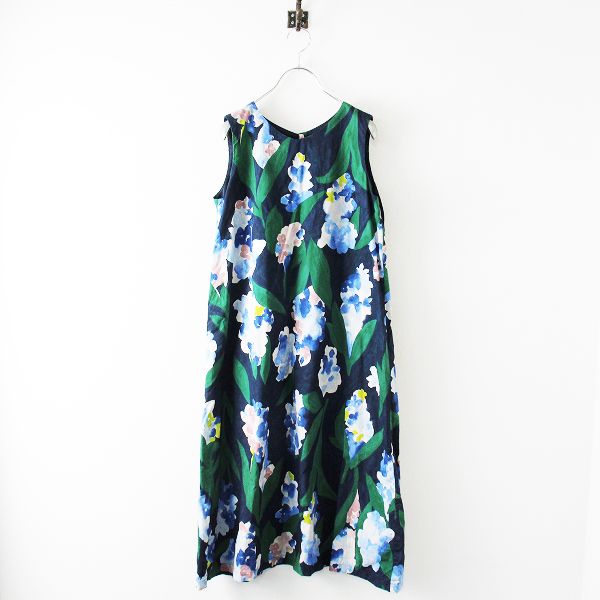 パラスパレス Pal'las Palace ノースリーブワンピース 花柄 2 パラスパレス Pal'las Palace ノースリーブワンピース 花柄 2