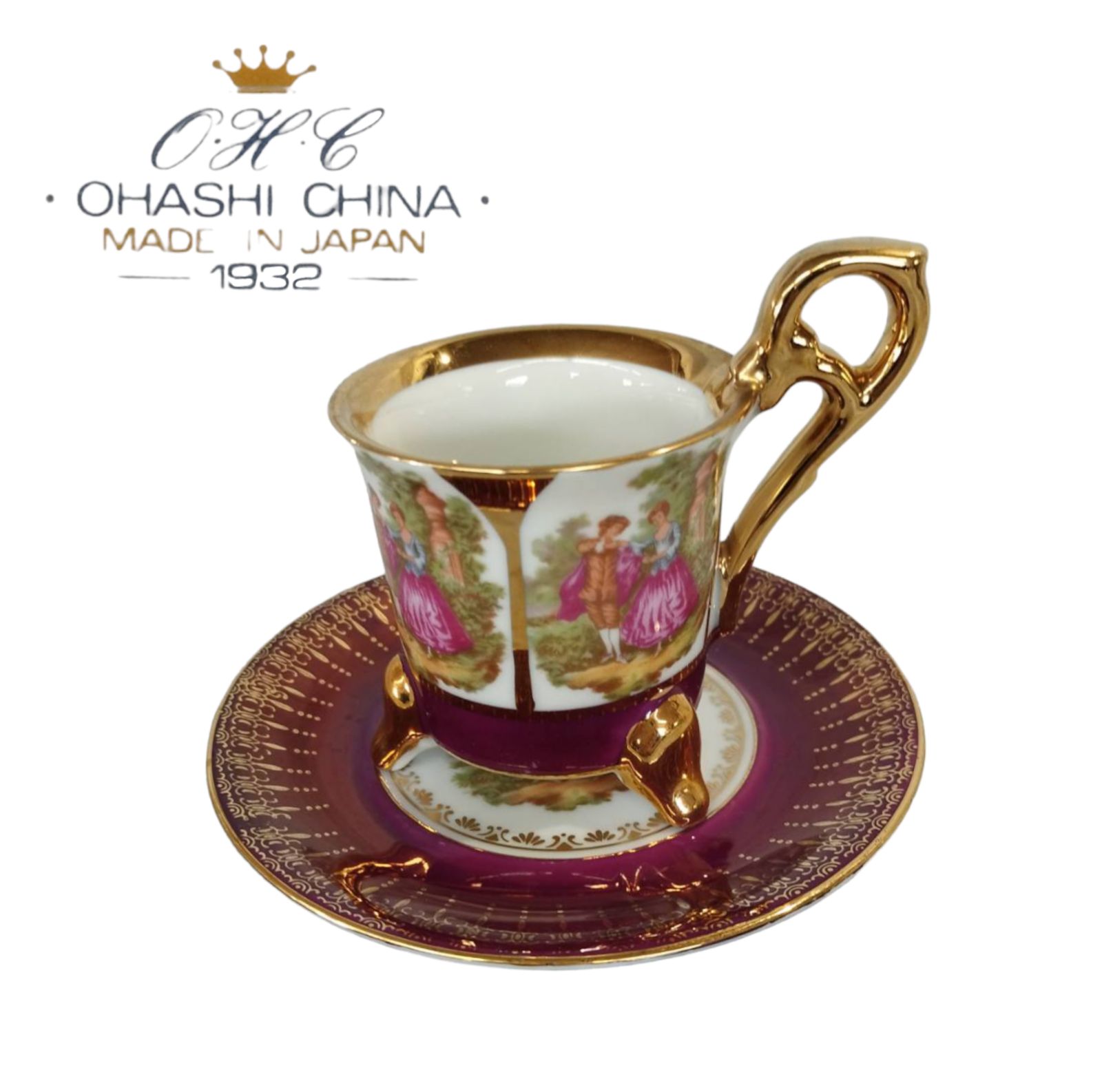 大橋陶器 OHASHI CHINA 1932 カップ&ソーサー コーヒーカップ ティーカップ 食器 AR3.17 【 Y 】 - メルカリ