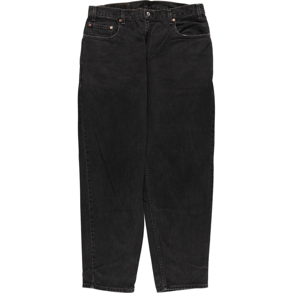 古着 00年代 リーバイス Levi s 560 LOOSE FIT TAPERED LEG ブラックデニム テーパードデニムパンツ メンズw36相当|eaa418861