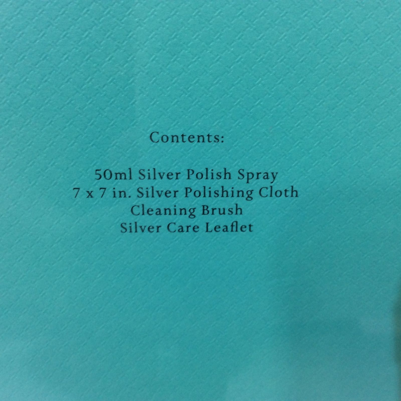 未使用未開封☆TIFFANY & Co. ティファニー シルバージュエリー ケア